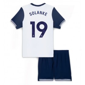 Dětské fotbalový komplet Tottenham Hotspur Dominic Solanke #19 Domácí košile 2024-25 Krátkým Rukávem